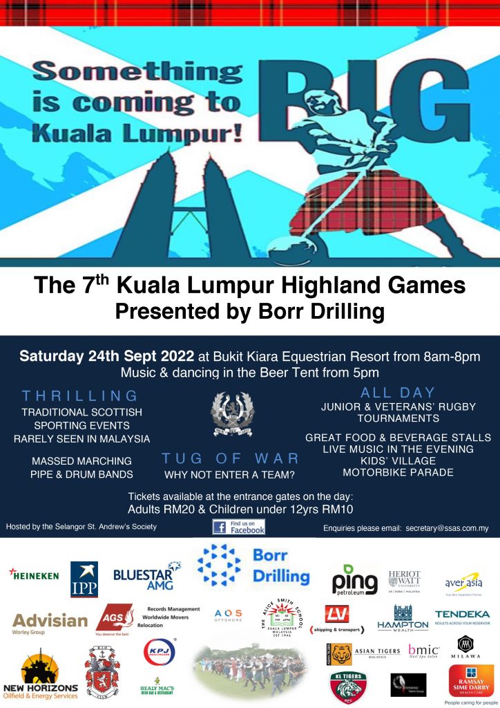 KL Highland Games - 24 September 2022